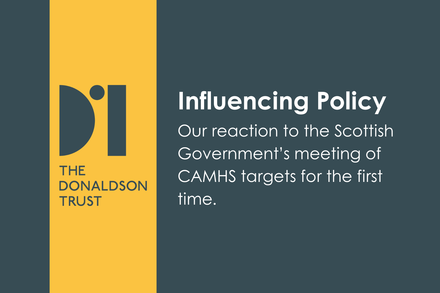 Our thoughts on the Scottish Government’s meeting of CAMHS targets for ...